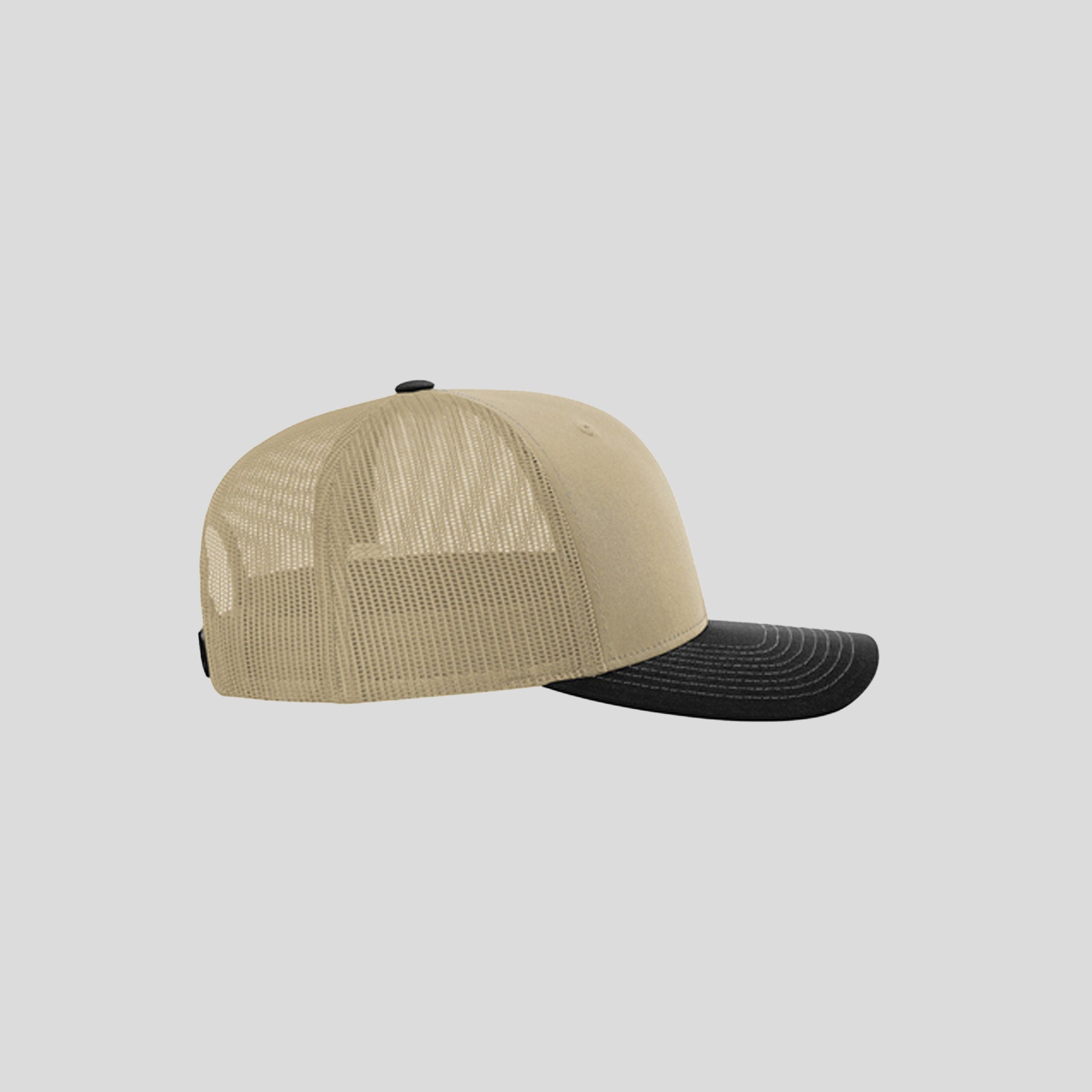 Richardson Trucker Cap | Khaki/Khaki/Black