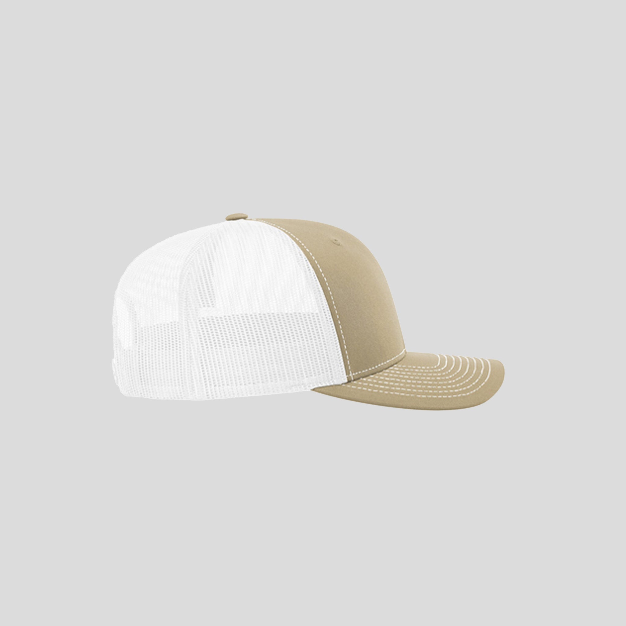Richardson Trucker Cap | Khaki/White