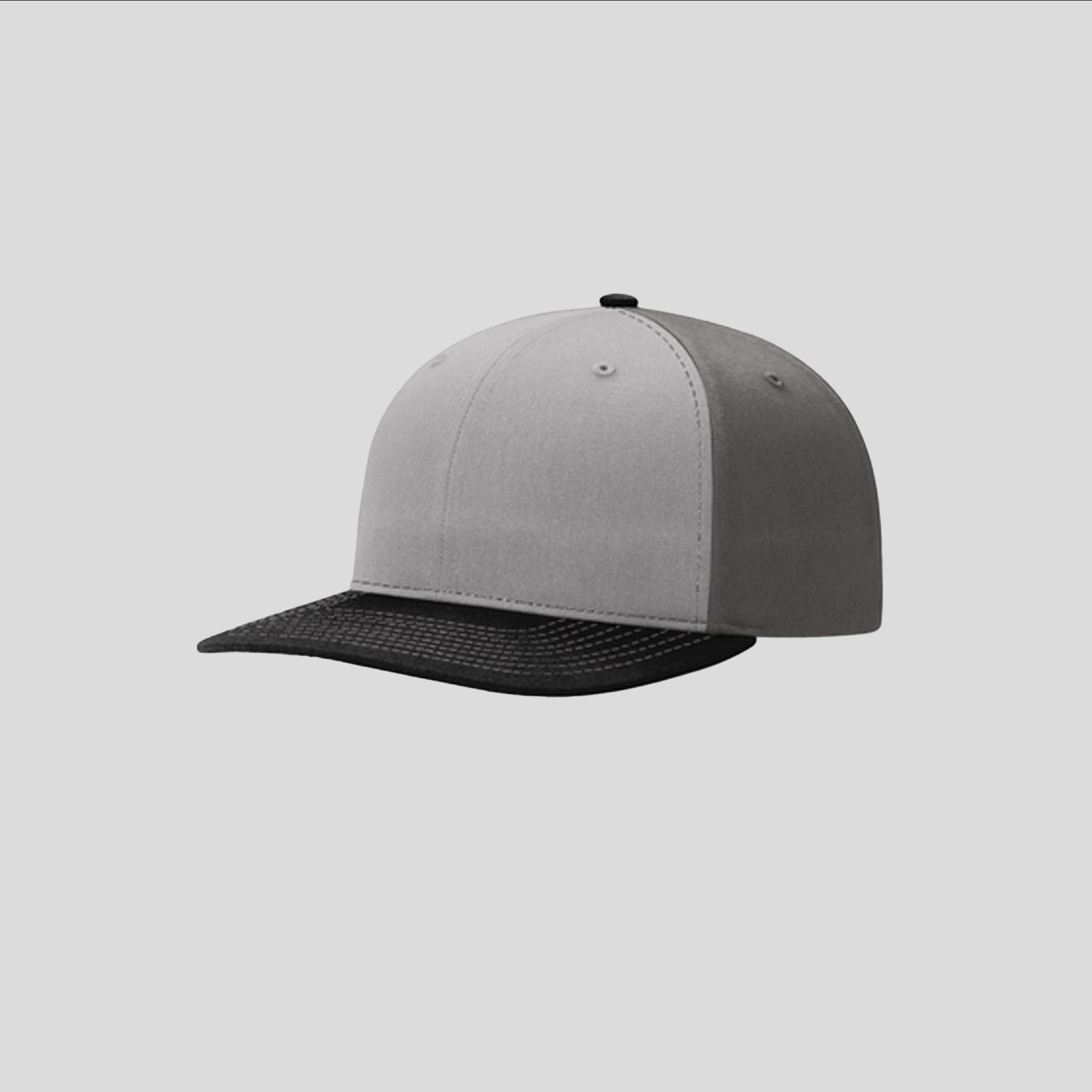 Solid Twill Trucker Hat | Grey/Charcoal/Black