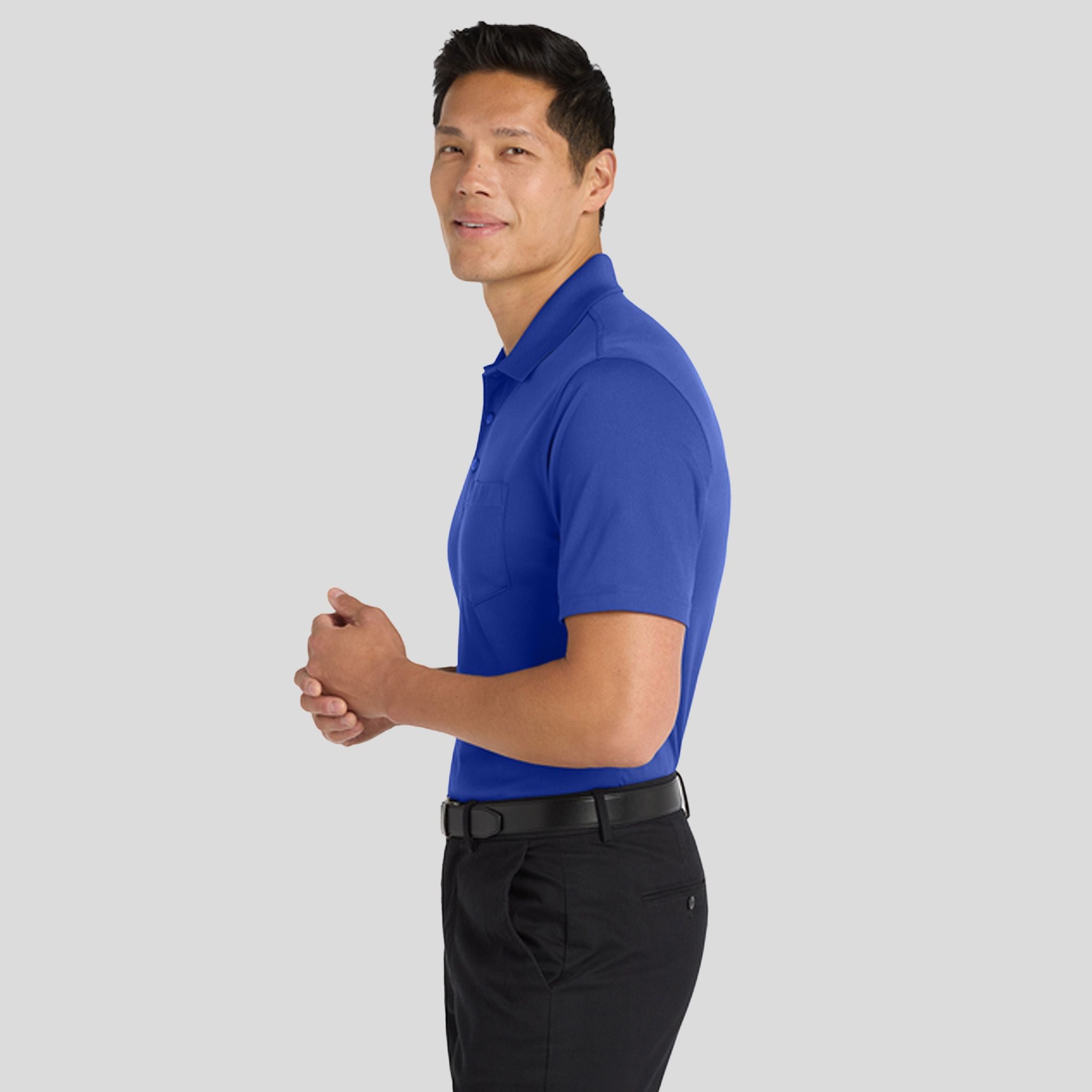 Dry Zone® UV Micro-Mesh Pocket Polo | True Royal